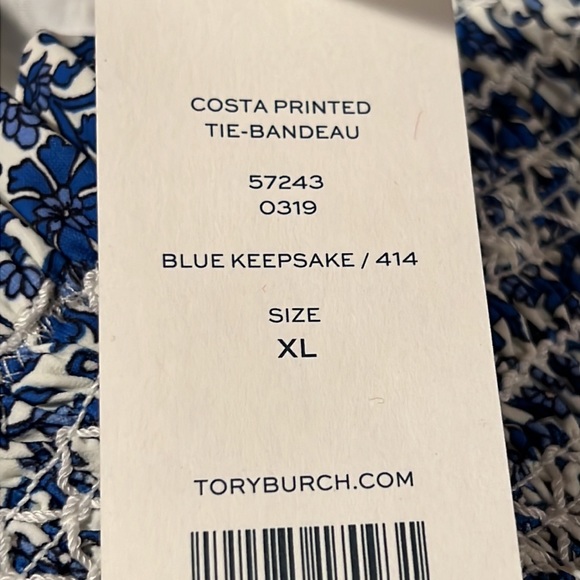 Tory Burch Costa Printed Tie-Bandeau - Picture 14 of 15